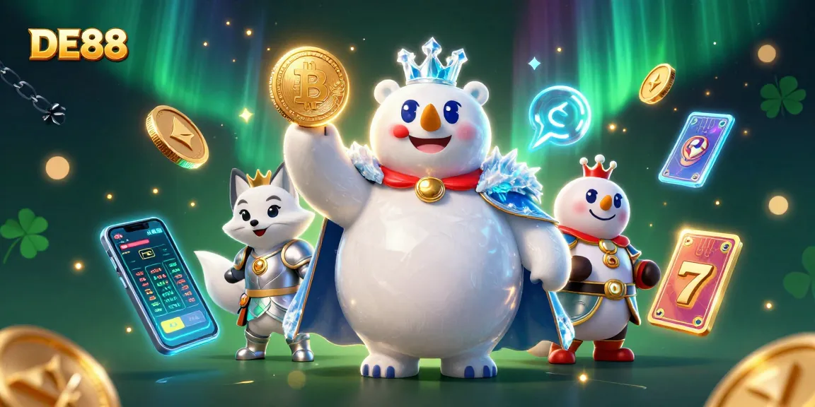 Engage in thrilling casino action with DE88 featuring vibrant 3D characters and dynamic gaming elements.