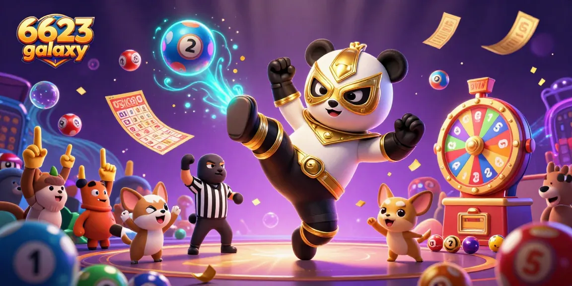 Experience the excitement of 6623 galaxy with vibrant casino action featuring animated animals!