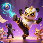 Experience the excitement of 6623 galaxy with vibrant casino action featuring animated animals!